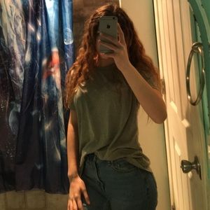 Gray Nike Dri-Fit tee shirt